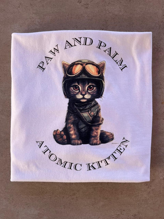 Paw and Palm chilled kitten t-shirt