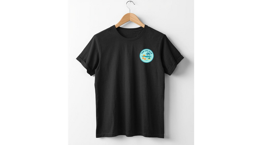 Black "Beach Life" t-shirt