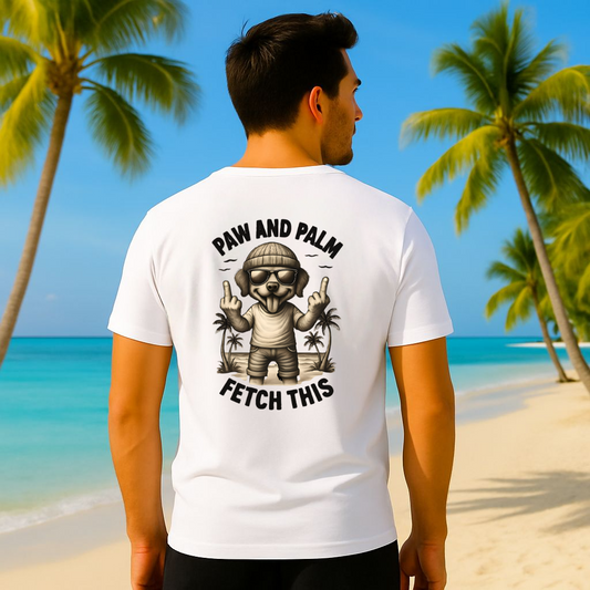 Paw and Palm Fetch this t-shirt