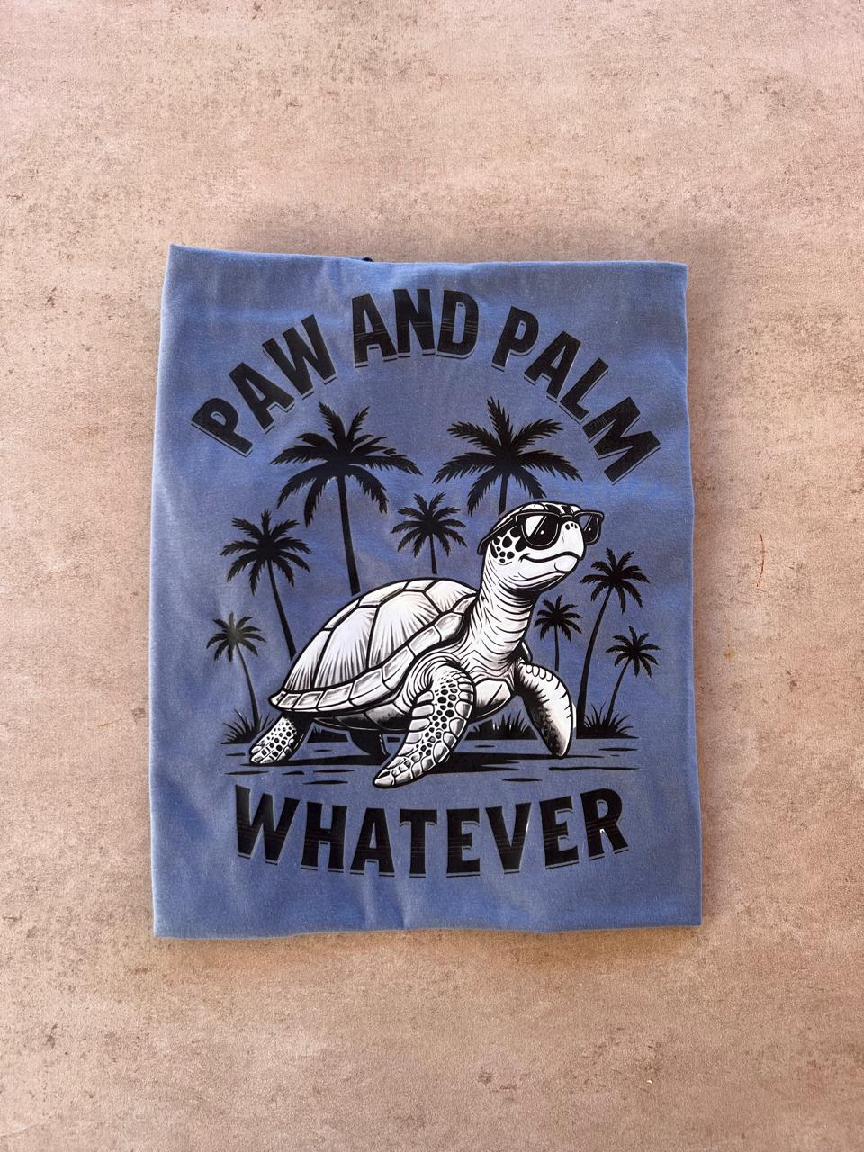 Paw and Palm fun turtle t-shirt