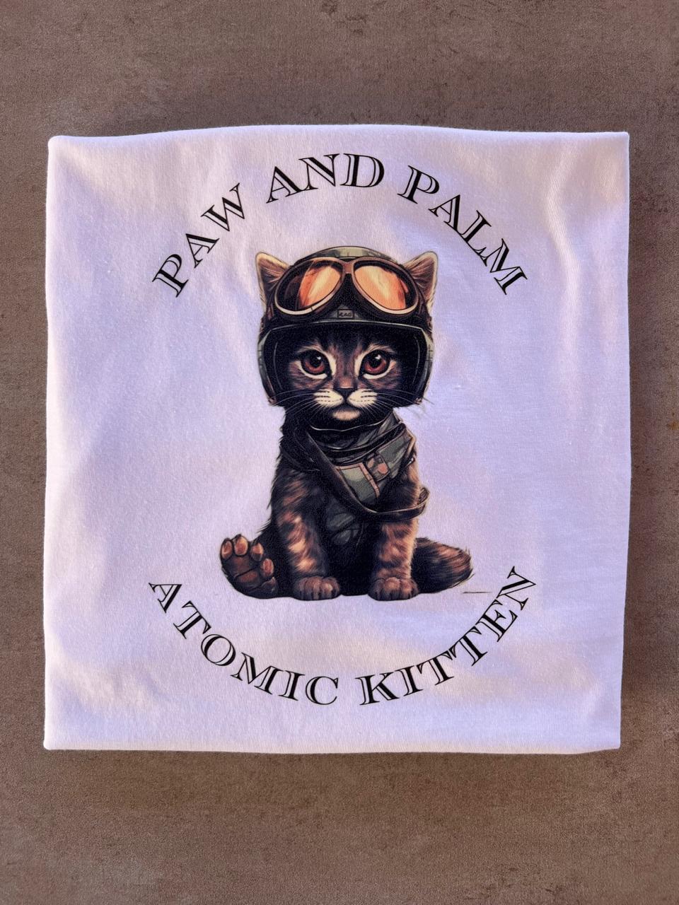 Paw and Palm chilled kitten t-shirt